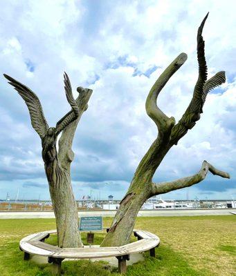 Angel Tree (located across the street from Bay Town Inn on North Beach Blvd)