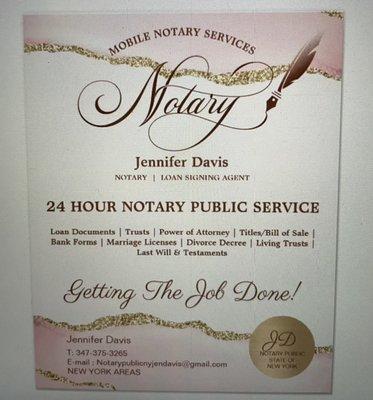 Pink Notary Services