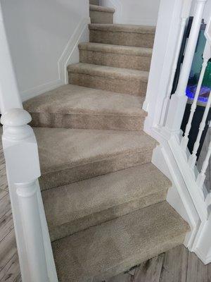 Awesome job on the stairs professional and a great company.