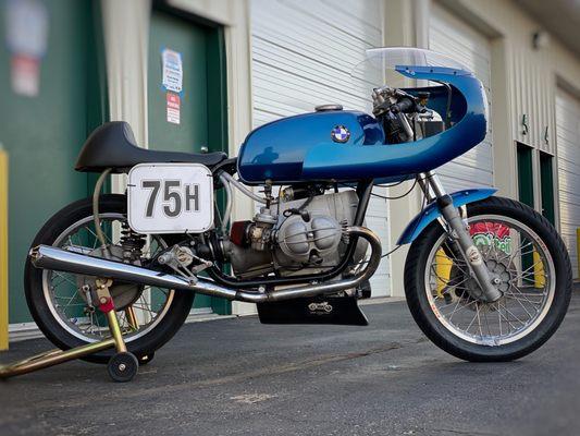 1972 BMW R75/5 AHRMA production class and B.E.A.R.S championship winner.