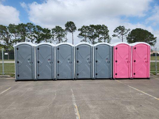 Rent toilets from us for your next community event!