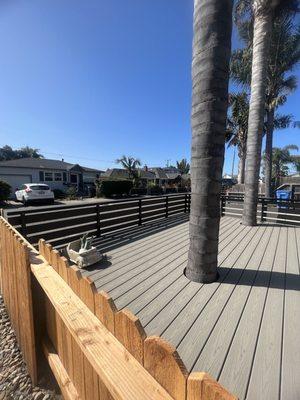 Shell Beach, California boasts a stunning Trex Deck, seamlessly blending durability and natural beauty for an idyllic outdoor space.