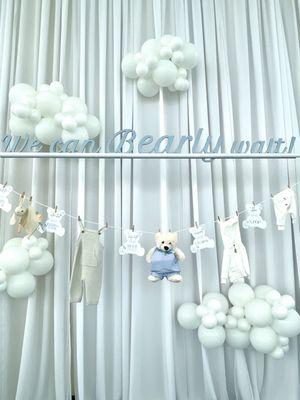 Baby shower styling and design