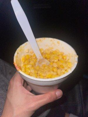 Corn in a cup