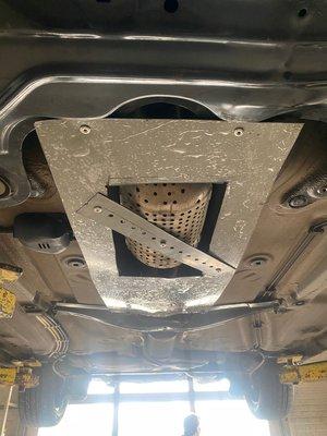 Our catalytic converter shields are 99% effective 
 in preventing  expensive catalytic converter theft and  damage to your exhaust system