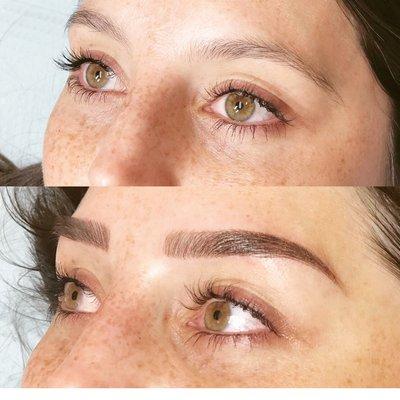 Microblading of the day ,natural beauty