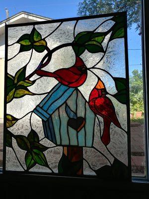 Stained Glass Panel Custom Made