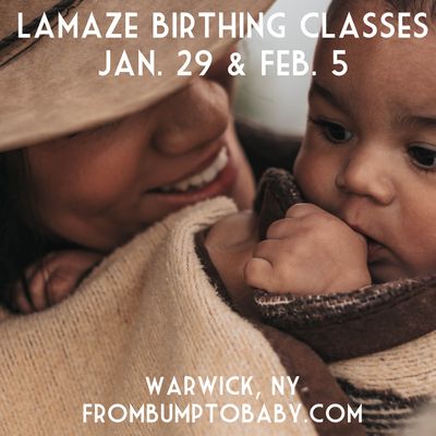 2023 Childbirth classes coming up in Orange County, NY at From Bump to Baby in Warwick