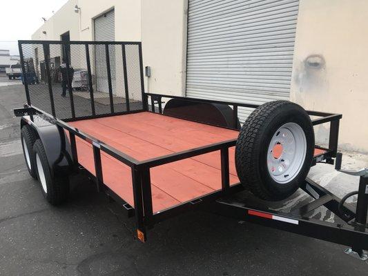 **New** 2018 Utility Trailer 6.5x12x1 T/A