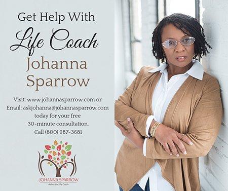 Get Help With Life Coach, Johanna Sparrow