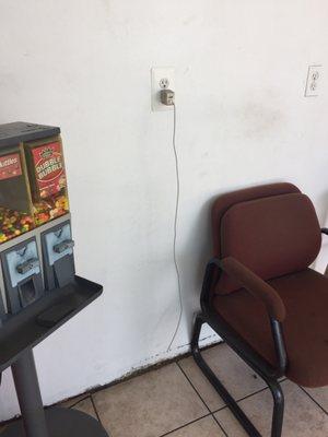 Mobile phone charging station!