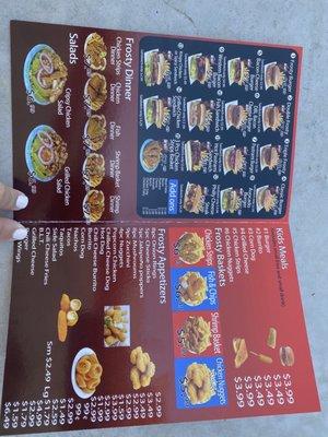 Full menu