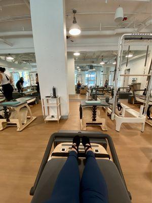 First time trying Pilates at Bodybar Pilates in Downtown Tampa