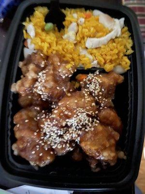 Sesame chicken