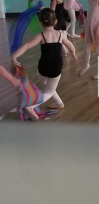 Our daughter.. loving her ballet class at Steppin' Time PAC!