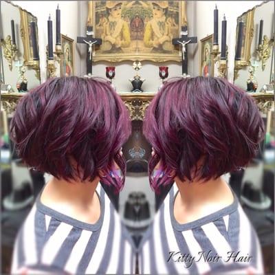 Some beautiful violet tones I did the other day.