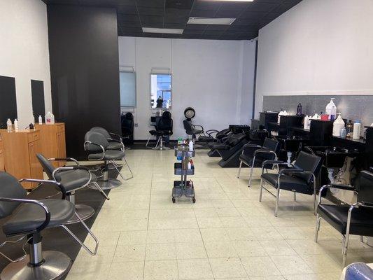 the "salon" for the students!