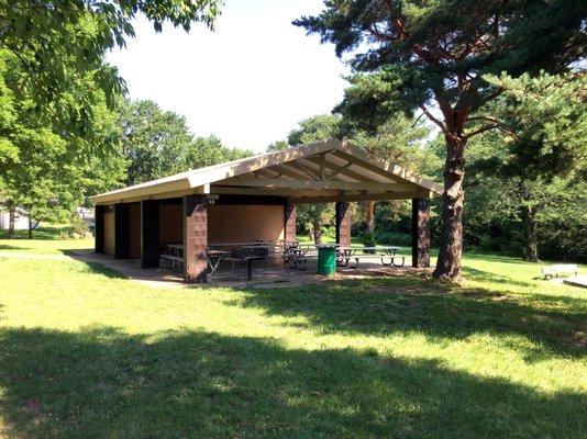 Shelter with Restrooms