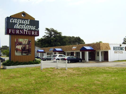 Located just east of McDonald's on Route 50 in Berlin, Casual Designs Furniture is just a short drive from Ocean City, MD.