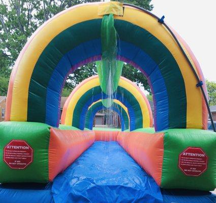 inflatable slip and slide