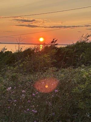 A beautiful sunset at duck harbor in Wellfleet.  The outer cape so beautiful with amazing fresh produce from hillside farms.