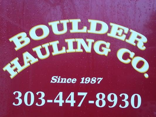 Boulder Hauling Company