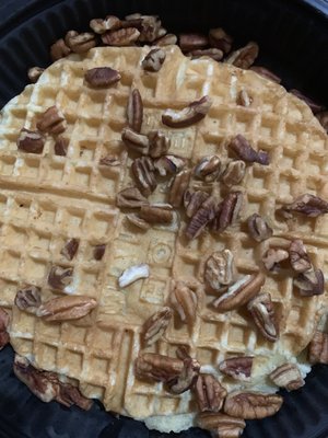 Pecan waffle