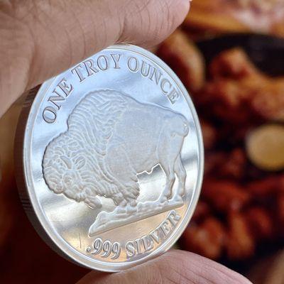 1 troy ounce Buffalo