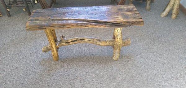 Rustic Bench