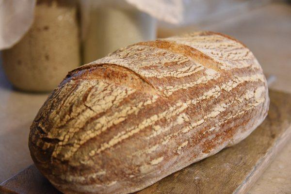 Light and airy sourdough loaf