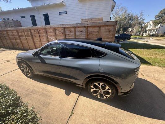 Mustang Mach-e ceramic coating