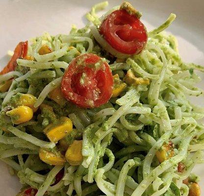 Delicious Summer Pasta Salad.  Eat hot or cold.