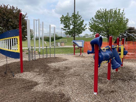 Music area of the playground