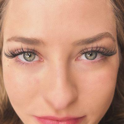 whispy hybrid eyelash set