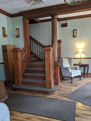 Staircase to the rooms