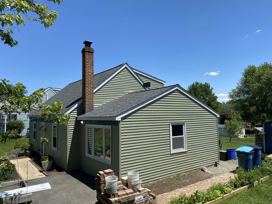 New vinyl siding