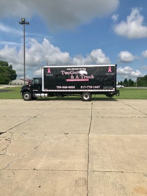 Our newest truck.  Portions of proceeds donated to cancer research!