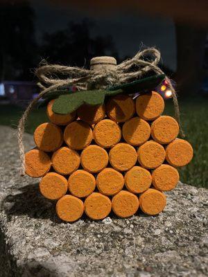 Adult craft night: pumpkin corks