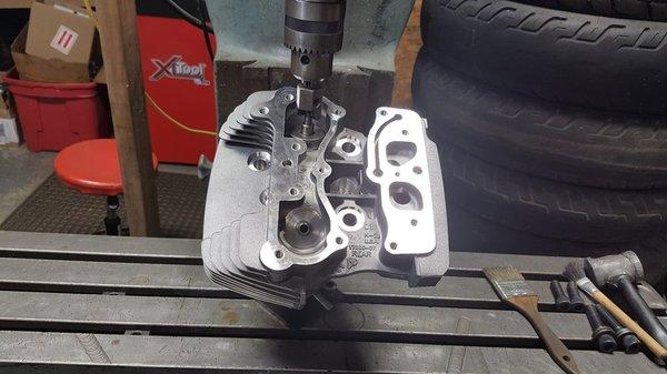 Cylinder head porting