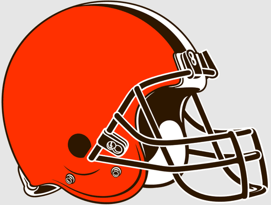 Cleveland Browns current logo. 2021.