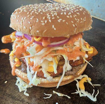 Chimi burger (el monstruo )