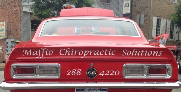 Trust Maffio Chiropractic Solutions to treat your spine like a high performance hot rod in need of the tune up.