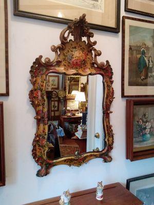 Northern Italian "Lacca" mirror, mid - late 19th century.