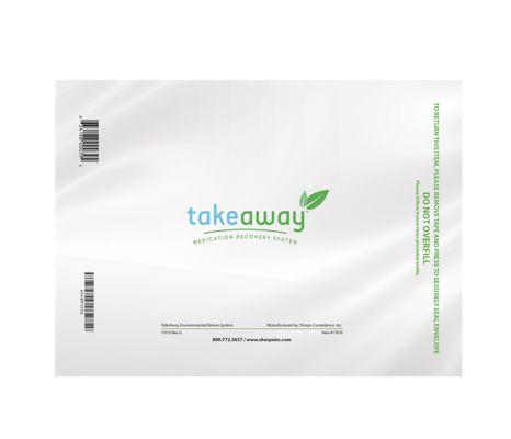 TakeAway Medication Recovery System Envelope