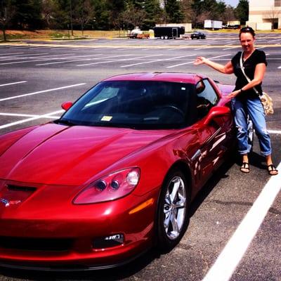 my new 2011 Grand Sport!! Thanks Cooper Corvettes for making this girls dream come true!