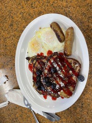 Special: Blueberry French Toast Combo