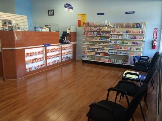 Beautiful, neat, and clean! Fun friendly staff that you would expect from your neighborhood pharmacy