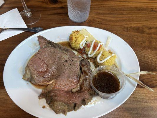 Saturday special prime rib