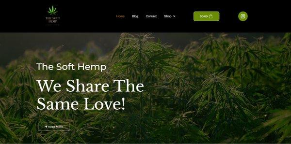 The Soft Hemp, is an e-commerce business, specialized in cannabis clothing. Successfully run.