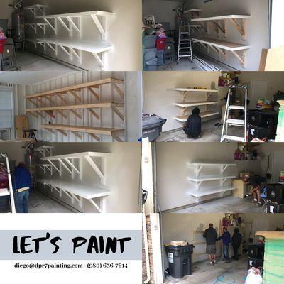 Garage Shelving Project 2020